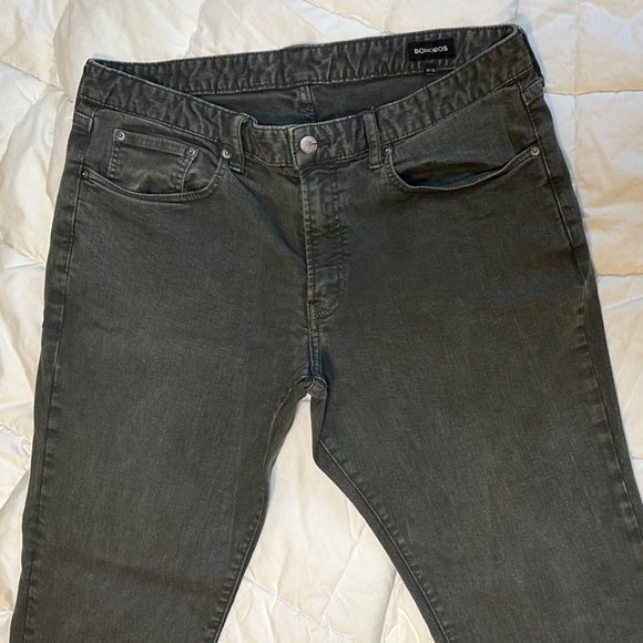 Bonobos Men's Charcoal Slim Jeans 38x30 like new condition - Picture 1 of 7